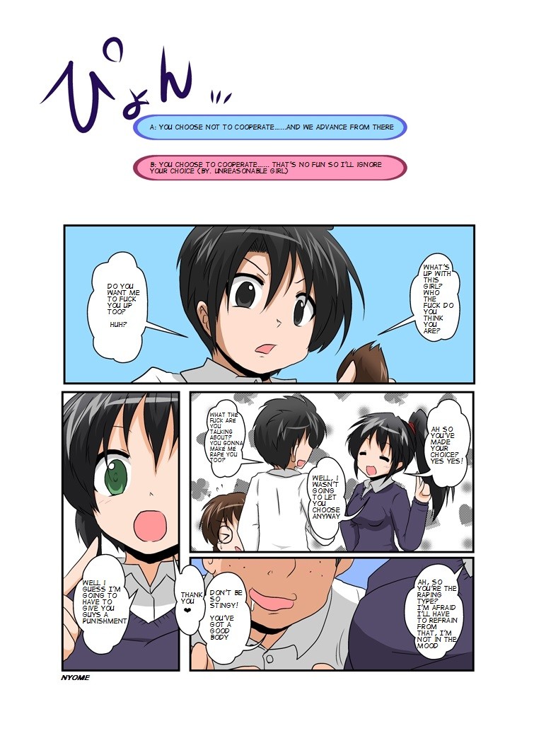 Hentai Manga Comic-Unreasonable Girl 7-Read-6